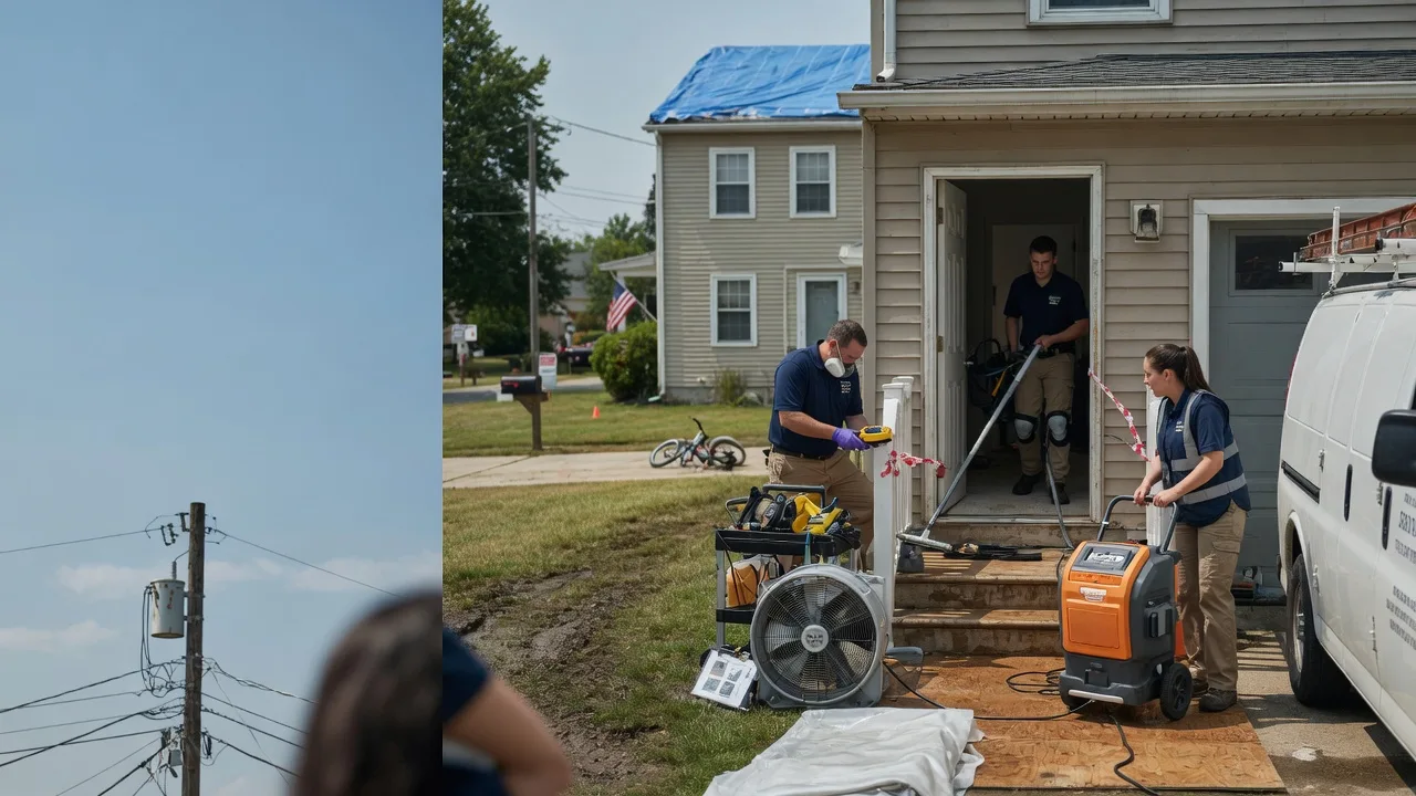 Water Damage Repair in Haviland, OH near me